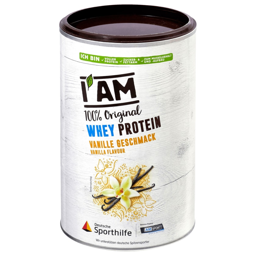 I am Sport Whey Protein Vanille 330g